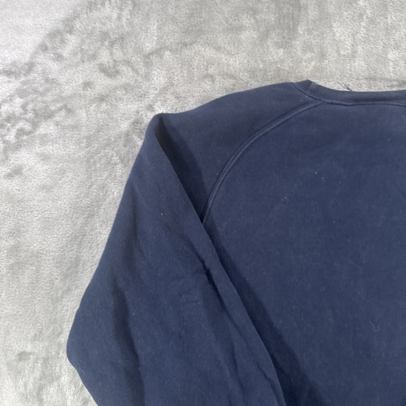 Vintage Disney Store Tigger Crewneck Sweater Men's Small Navy Cute Cartoon 90s - Picture 12 of 15